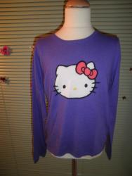 HELLO KITTY VICTORIA CASAL PULL FILLE CACHEMIRE T 14 A