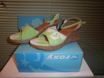 ROXY CHAUSSURES COMPENSEE FEMME NEUF T 41 SHOES NEW